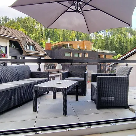 Blue Sky Flat, Apartment, 73qm, Bis 6 Personen, Neubau Sued-balkon Mit Lounge-moebeln, Schwarzwald-plus Inkl 80 Gratis-attraktionen Taeglich Lejlighed